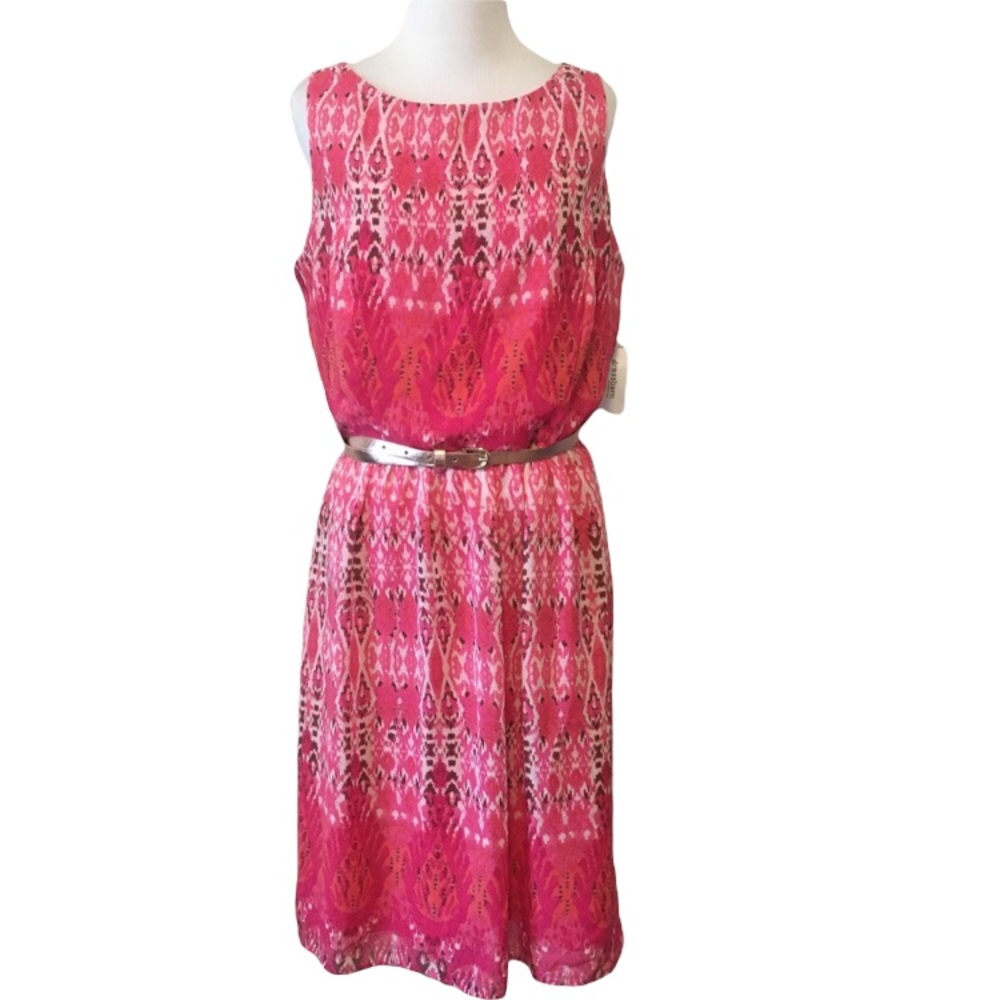 Women’s Dressbarn Pink Sleeveless Dress Size 10